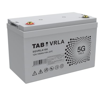 Batería estacionaria solar TAB  5GVRLA AGM 12v, 100ah
