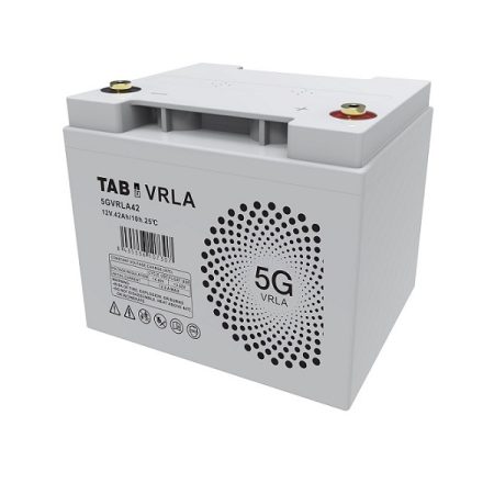 Batería estacionaria TAB 5G series ups telecom 5GVRLA AGM 12v, 42ah