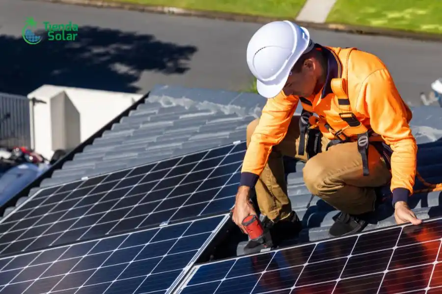 panel solar monocristalino